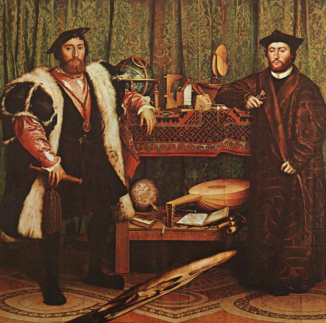 Hans Holbein The Ambassadors china oil painting image
